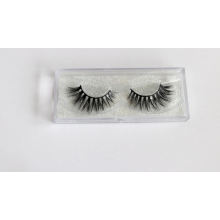 Vente chaude 3D Mink Lashes False Cils Vrai Mink Eye Lashes vison bande cils Custom Private Label Logo